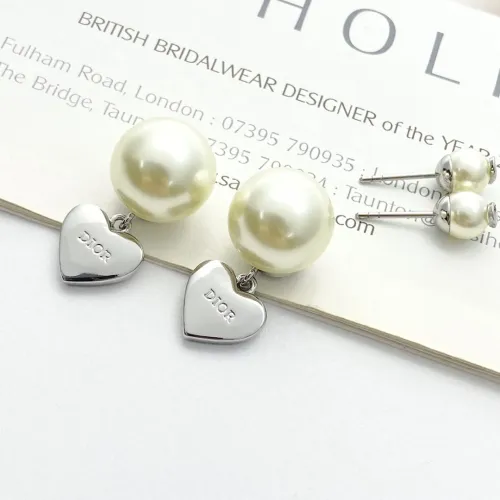Replica Christian Dior Earrings For Women #1406988 $32.00 USD for Wholesale
