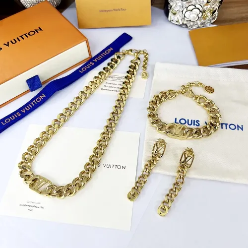Wholesale Louis Vuitton LV Jewelry Set #1407111 $68.00 USD, Wholesale Quality Replica Louis Vuitton LV Jewelry Set