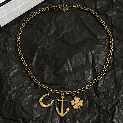 Wholesale Prada Necklaces #1407120 $56.00 USD, Wholesale Quality Replica Prada Necklaces