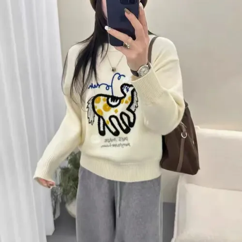 Replica Moschino Sweaters Long Sleeved For Women #1407275 $68.00 USD for Wholesale
