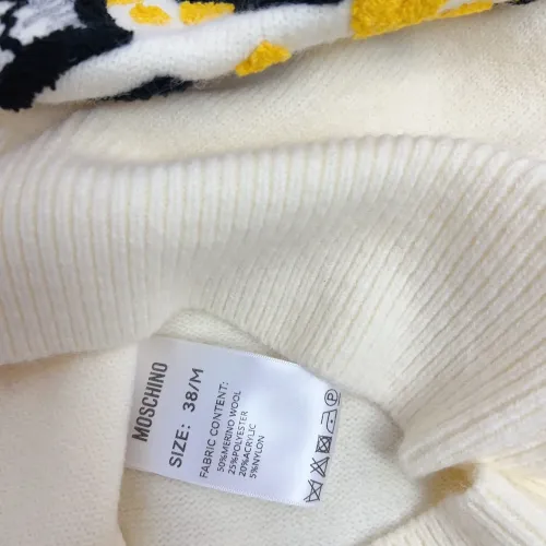 Replica Moschino Sweaters Long Sleeved For Women #1407275 $68.00 USD for Wholesale