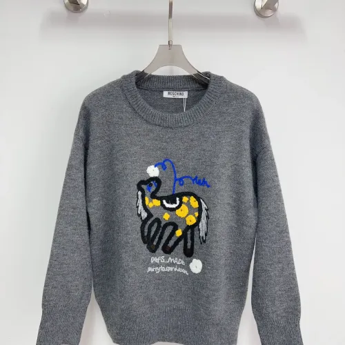 Wholesale Moschino Sweaters Long Sleeved For Women #1407276 $68.00 USD, Wholesale Quality Replica Moschino Sweaters