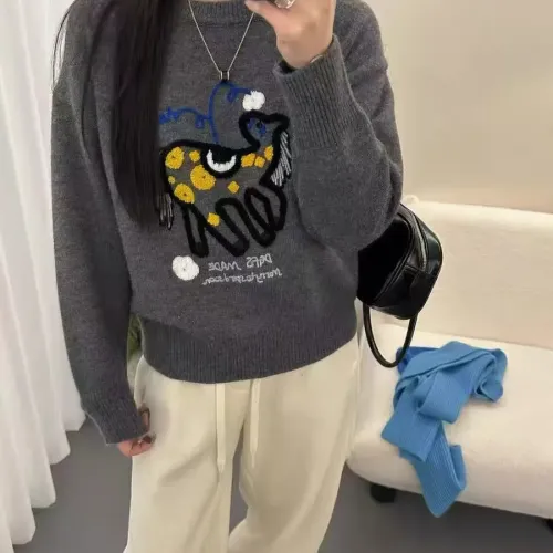 Replica Moschino Sweaters Long Sleeved For Women #1407276 $68.00 USD for Wholesale