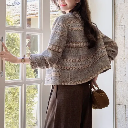 Replica Valentino Jackets Long Sleeved For Women #1407287 $76.00 USD for Wholesale