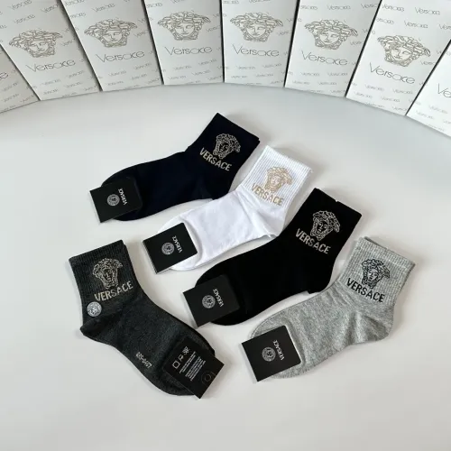 Replica Versace Socks #1407326 $27.00 USD for Wholesale