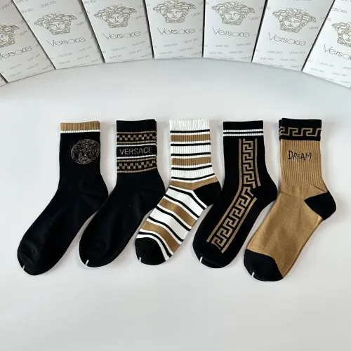 Replica Versace Socks #1407327 $29.00 USD for Wholesale