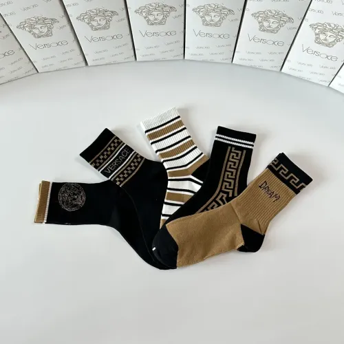 Replica Versace Socks #1407327 $29.00 USD for Wholesale