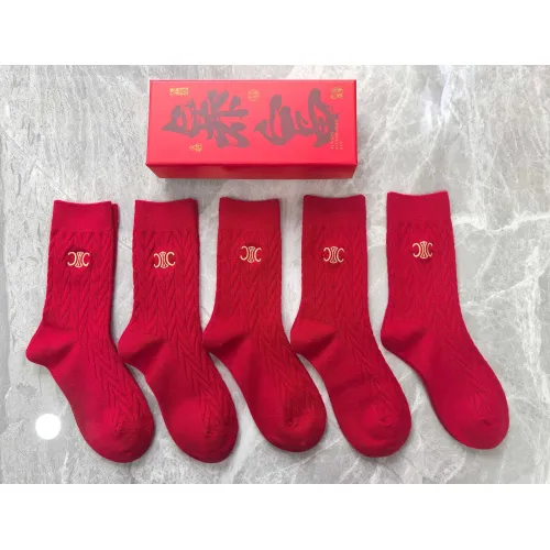 Wholesale Celine Socks #1407353 $29.00 USD, Wholesale Quality Replica Celine Socks