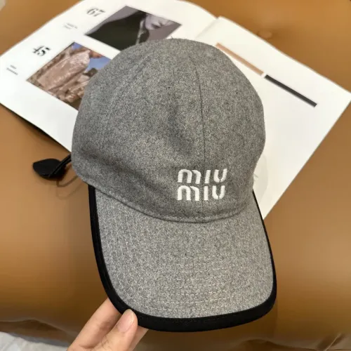 Wholesale MIU MIU Caps #1407371 $29.00 USD, Wholesale Quality Replica MIU MIU Caps