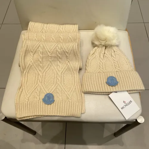 Wholesale Moncler Hat and Scarf Set #1407376 $64.00 USD, Wholesale Quality Replica Moncler Hat and Scarf and Glove Set