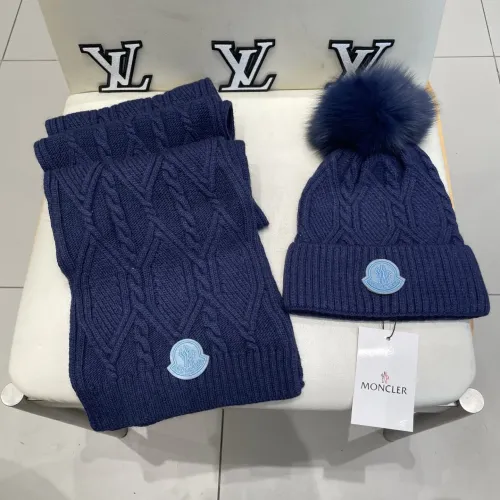 Wholesale Moncler Hat and Scarf Set #1407377 $64.00 USD, Wholesale Quality Replica Moncler Hat and Scarf and Glove Set