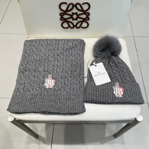 Wholesale Moncler Hat and Scarf Set #1407381 $45.00 USD, Wholesale Quality Replica Moncler Hat and Scarf and Glove Set