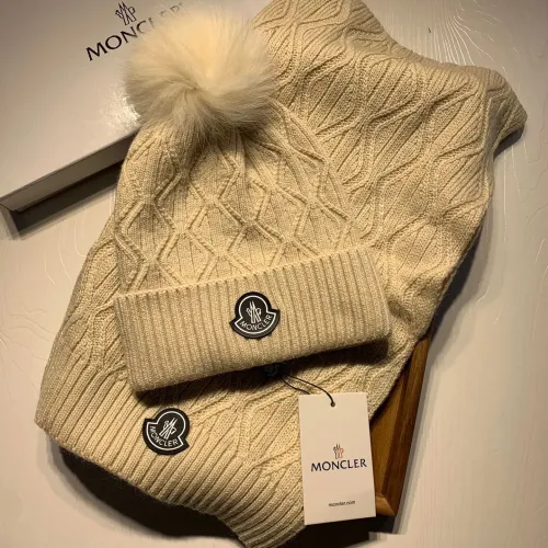 Wholesale Moncler Hat and Scarf Set #1407389 $60.00 USD, Wholesale Quality Replica Moncler Hat and Scarf and Glove Set