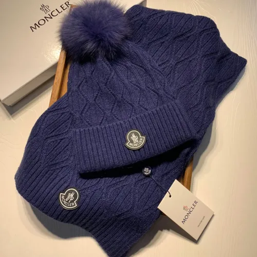 Wholesale Moncler Hat and Scarf Set #1407400 $60.00 USD, Wholesale Quality Replica Moncler Hat and Scarf and Glove Set