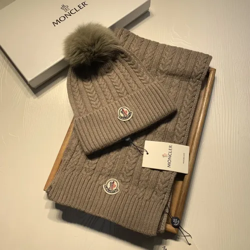 Wholesale Moncler Hat and Scarf Set #1407415 $60.00 USD, Wholesale Quality Replica Moncler Hat and Scarf and Glove Set