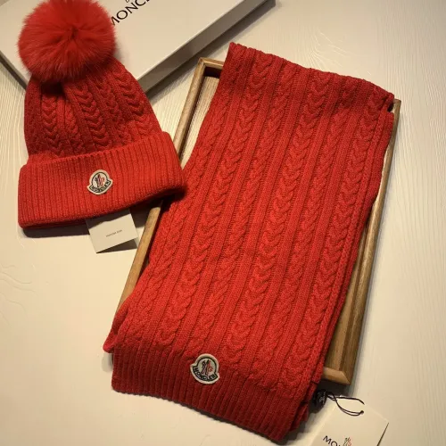 Wholesale Moncler Hat and Scarf Set #1407436 $60.00 USD, Wholesale Quality Replica Moncler Hat and Scarf and Glove Set
