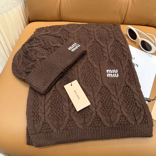 Wholesale MIU MIU Hat and Scarf Set #1407500 $64.00 USD, Wholesale Quality Replica MIU MIU Hat and Scarf and Glove Set