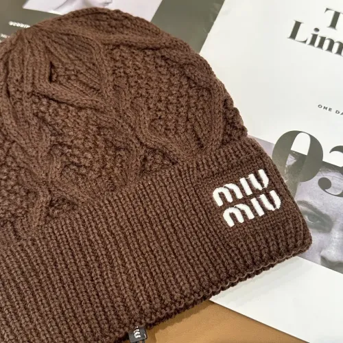 Replica MIU MIU Hat and Scarf Set #1407500 $64.00 USD for Wholesale