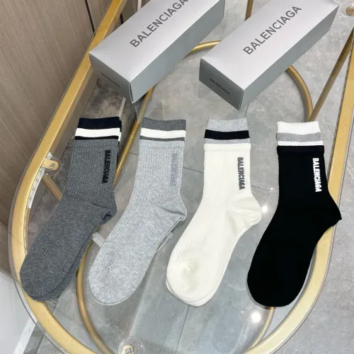 Wholesale Balenciaga Socks #1407513 $36.00 USD, Wholesale Quality Replica Balenciaga Socks