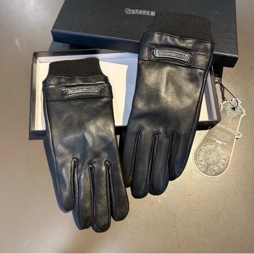 Wholesale Chrome Hearts Gloves For Women #1407535 $48.00 USD, Wholesale Quality Replica Chrome Hearts Gloves