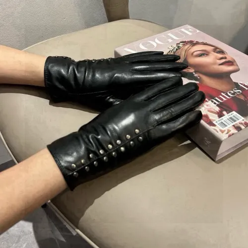 Replica Chrome Hearts Gloves For Women #1407536 $48.00 USD for Wholesale
