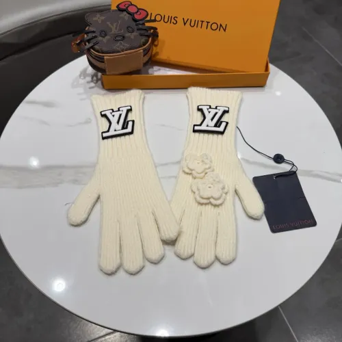 Wholesale Louis Vuitton LV Gloves For Women #1407548 $40.00 USD, Wholesale Quality Replica Louis Vuitton LV Gloves