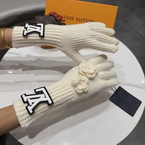 Replica Louis Vuitton LV Gloves For Women #1407548 $40.00 USD for Wholesale