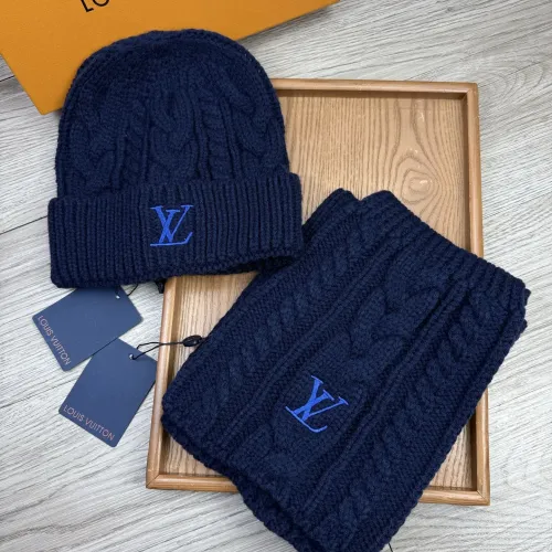 Replica Louis Vuitton LV Hat and Scarf Set #1407583 $52.00 USD for Wholesale