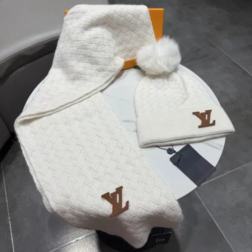 Replica Louis Vuitton LV Hat and Scarf Set #1407585 $68.00 USD for Wholesale