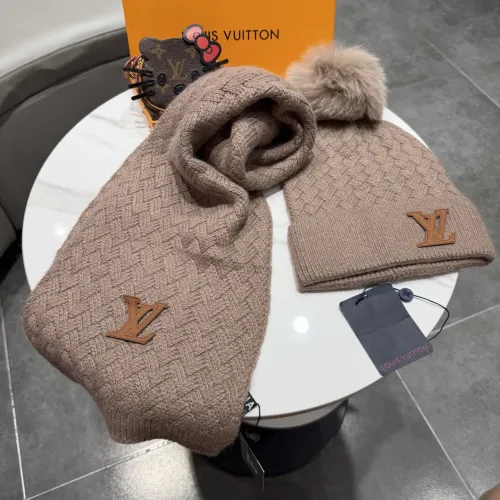 Replica Louis Vuitton LV Hat and Scarf Set #1407586 $68.00 USD for Wholesale