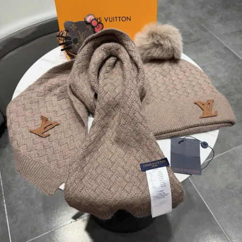 Replica Louis Vuitton LV Hat and Scarf Set #1407586 $68.00 USD for Wholesale