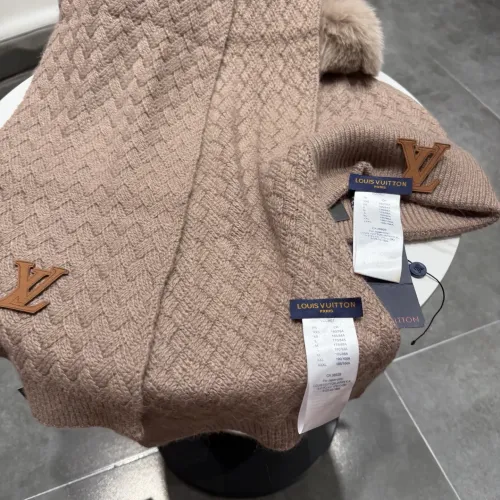 Replica Louis Vuitton LV Hat and Scarf Set #1407586 $68.00 USD for Wholesale