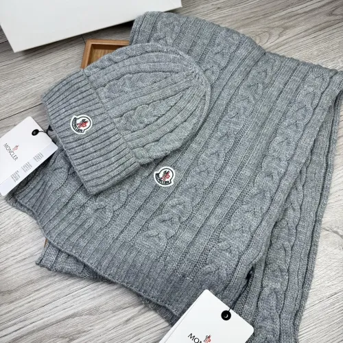 Wholesale Moncler Hat and Scarf Set #1407592 $52.00 USD, Wholesale Quality Replica Moncler Hat and Scarf and Glove Set