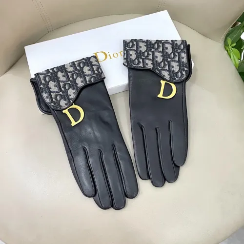 Replica Christian Dior Gloves For Women #1407600 $60.00 USD for Wholesale
