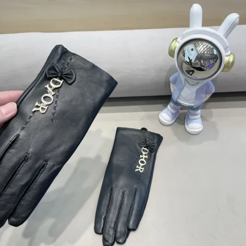 Replica Christian Dior Gloves For Women #1407601 $48.00 USD for Wholesale