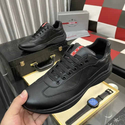 Wholesale Prada Casual Shoes For Men #1407774 $80.00 USD, Wholesale Quality Replica Prada Casual Shoes