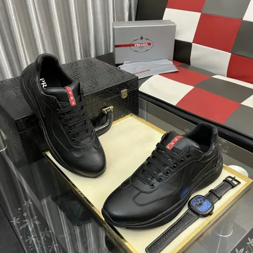 Replica Prada Casual Shoes For Men #1407774 $80.00 USD for Wholesale