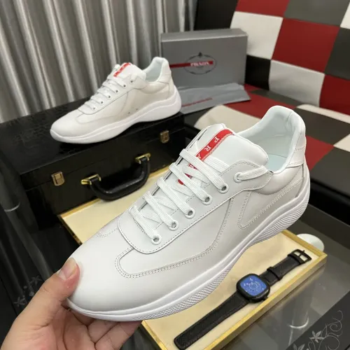 Wholesale Prada Casual Shoes For Men #1407788 $80.00 USD, Wholesale Quality Replica Prada Casual Shoes
