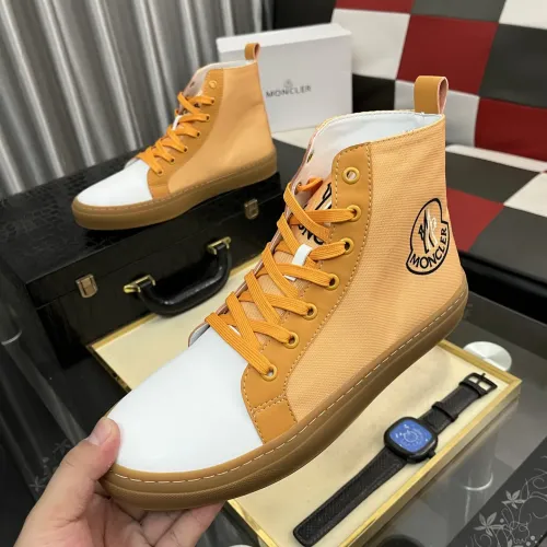 Wholesale Moncler High Tops Shoes For Men #1407839 $85.00 USD, Wholesale Quality Replica Moncler High Tops Shoes