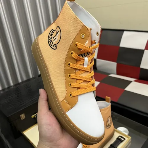 Replica Moncler High Tops Shoes For Men #1407839 $85.00 USD for Wholesale