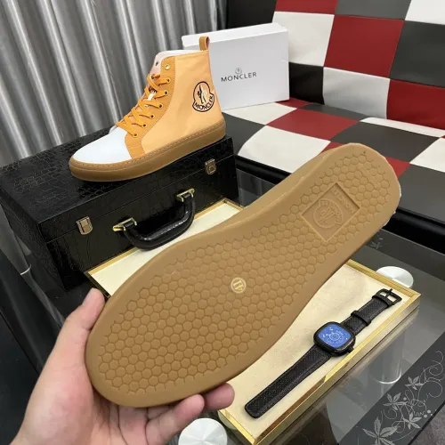 Replica Moncler High Tops Shoes For Men #1407839 $85.00 USD for Wholesale