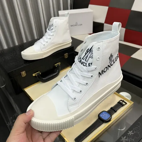 Wholesale Moncler High Tops Shoes For Men #1407840 $85.00 USD, Wholesale Quality Replica Moncler High Tops Shoes