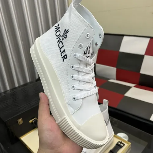 Replica Moncler High Tops Shoes For Men #1407840 $85.00 USD for Wholesale