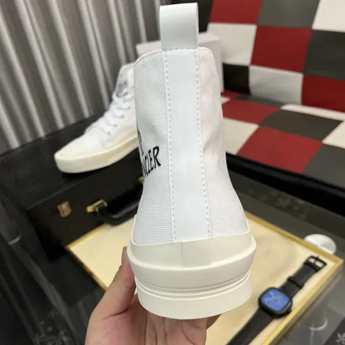 Replica Moncler High Tops Shoes For Men #1407840 $85.00 USD for Wholesale