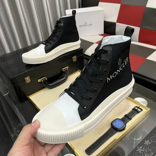 Wholesale Moncler High Tops Shoes For Men #1407841 $85.00 USD, Wholesale Quality Replica Moncler High Tops Shoes