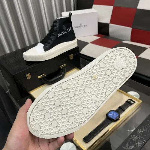 Replica Moncler High Tops Shoes For Men #1407841 $85.00 USD for Wholesale