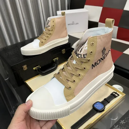 Wholesale Moncler High Tops Shoes For Men #1407844 $85.00 USD, Wholesale Quality Replica Moncler High Tops Shoes