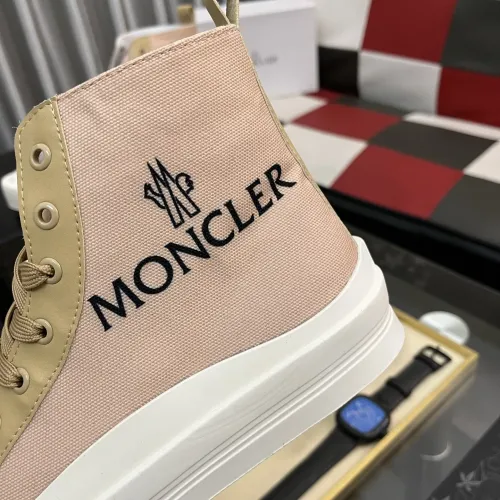 Replica Moncler High Tops Shoes For Men #1407844 $85.00 USD for Wholesale