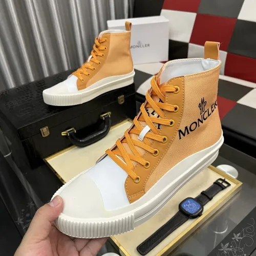 Wholesale Moncler High Tops Shoes For Men #1407845 $85.00 USD, Wholesale Quality Replica Moncler High Tops Shoes