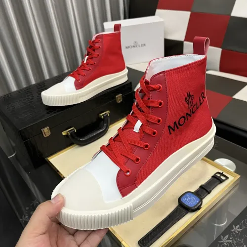 Wholesale Moncler High Tops Shoes For Men #1407846 $85.00 USD, Wholesale Quality Replica Moncler High Tops Shoes